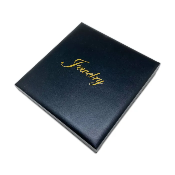 JPIDisplay Bracelets Black Leatherette Bracelet Jewelry Display Gift Box