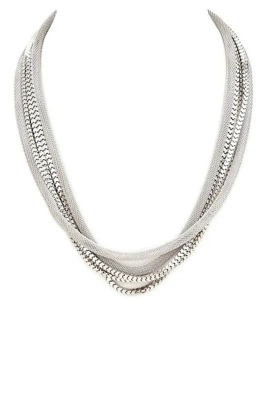 LA Jewelry Plaza Necklaces Mix Chain Fashion Necklace LA Jewelry Plaza Necklaces Mix Chain Fashion Necklace