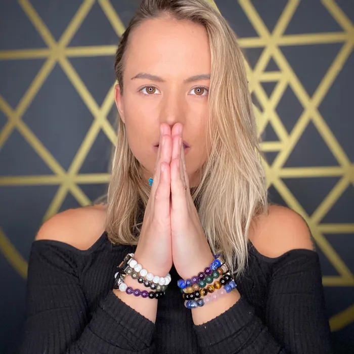 Lily Rose Jewelry Co Bracelets Limited Master Awakener 10mm Collection Elizabeth April AWAKEN Species Set of 7 Stretch Bracelet