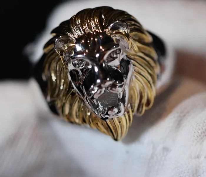 Lion Ring Silver Lion Ring Leo ring Lion rings Lion Face Ring Sphinx ring Lab Diamonds London Rings