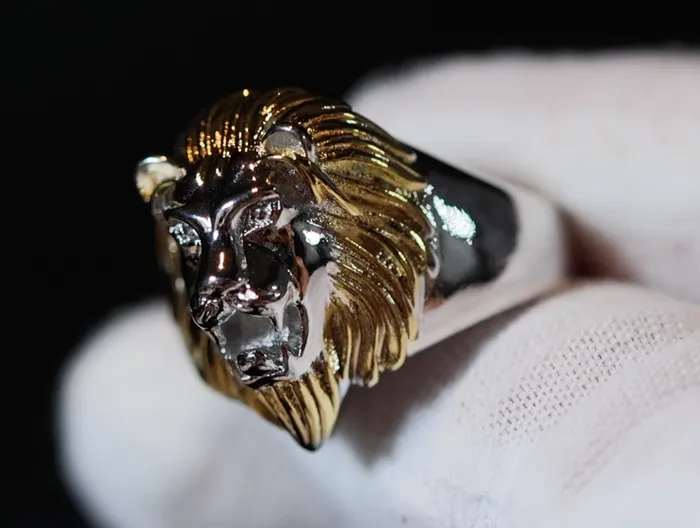 Lion Ring Silver Lion Ring Leo ring Lion rings Lion Face Ring Sphinx ring Lab Diamonds London Rings