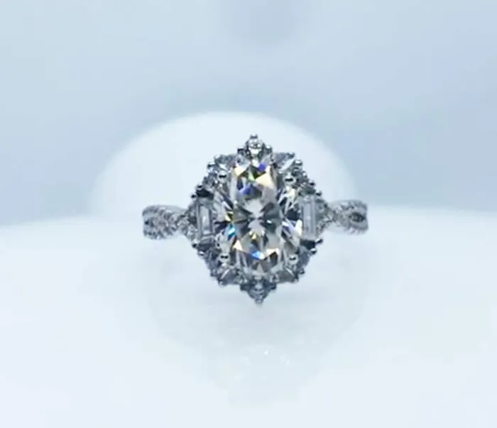 Minx London Rings 15 Carat Ring Engagement Ring Womens Wedding Ring Moissanite Ring Moissanite Engagement Rings Moissanite Rings Promise Ring