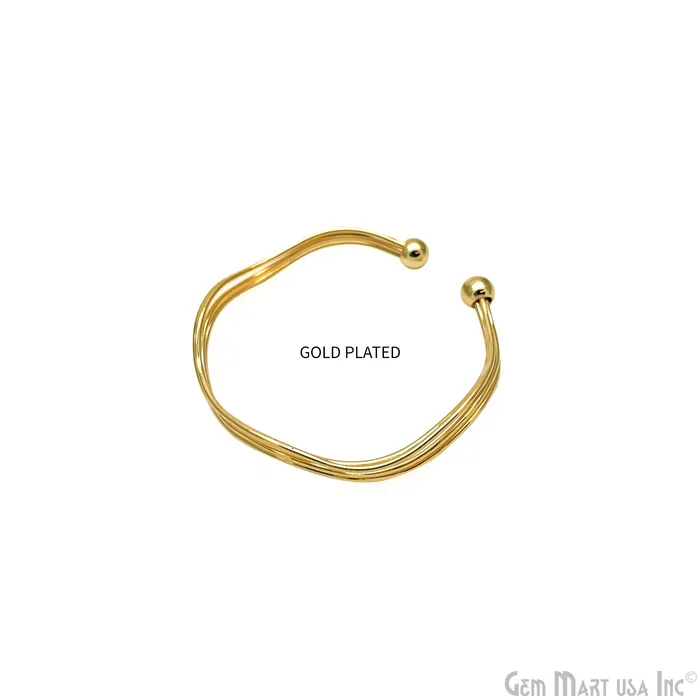 Multi Wire Cuff Bracelet Open Cuff Bangle Adjustable Stacking Bracelet Knot Bangle Minimalist Bracelet Gold Plated Findings GemMartUSA Bracelets Multi Wire Cuff Bracelet Open Cuff Bangle Adjustable Stacking Bracelet Knot Bangle Minimalist Bracelet Gold Plated Findings GemMartUSA Bracelets