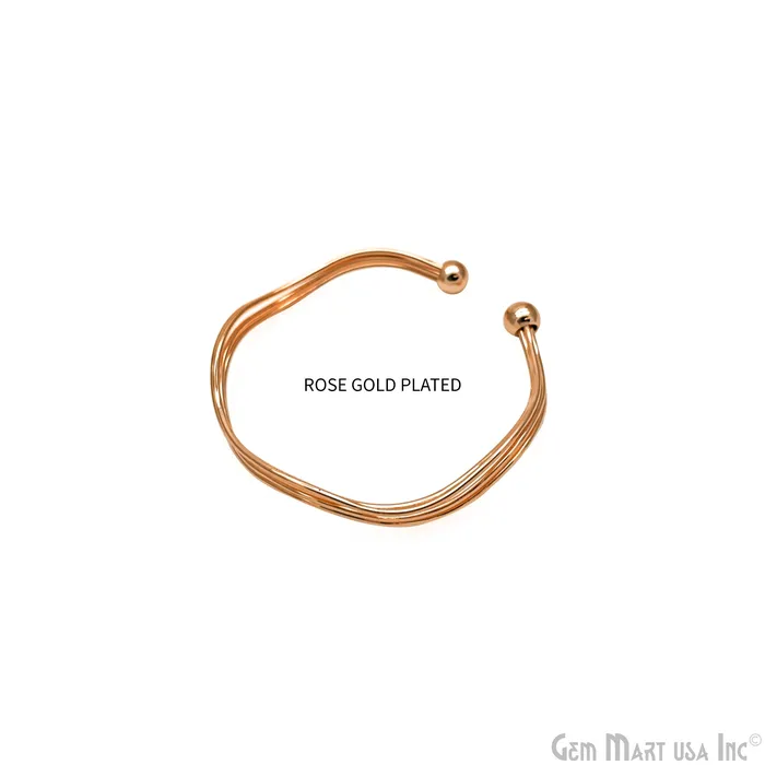Multi Wire Cuff Bracelet Open Cuff Bangle Adjustable Stacking Bracelet Knot Bangle Minimalist Bracelet Gold Plated Findings GemMartUSA Bracelets Multi Wire Cuff Bracelet Open Cuff Bangle Adjustable Stacking Bracelet Knot Bangle Minimalist Bracelet Gold Plated Findings GemMartUSA Bracelets