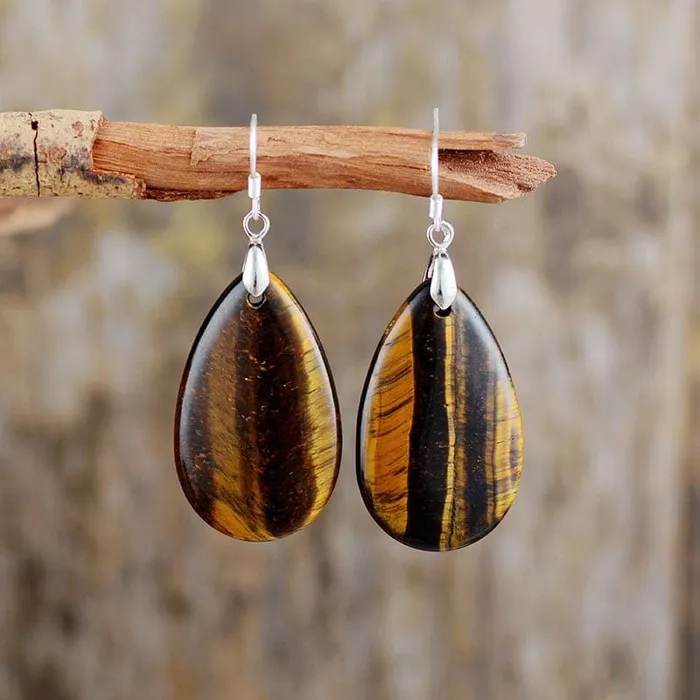 My Zen Temple Earrings Drop Crystal Earrings
