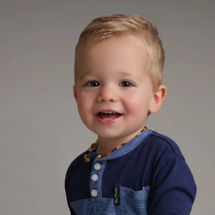 Necklaces Cherished Moments Jewelry Amber Teething Necklace for Teething Babies or Toddlers Multi