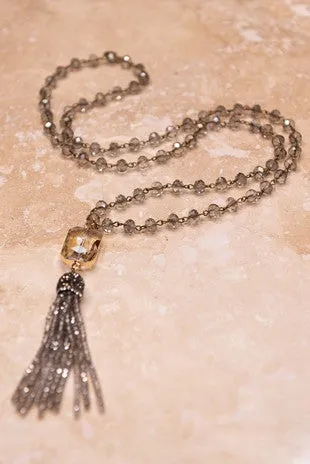 Necklaces Dylan Jewelry Athena Necklace in Smoke