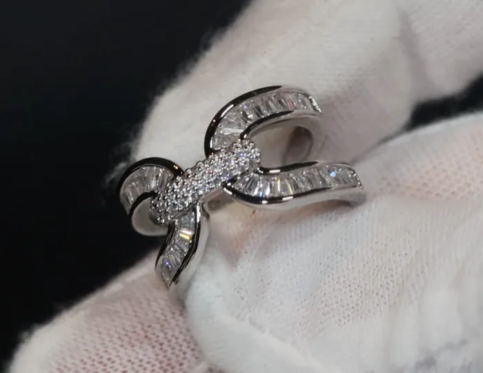 Rings Baguette Diamond Ring Womens Engagement Ring Mens Iced Out Rings Lab Diamonds London