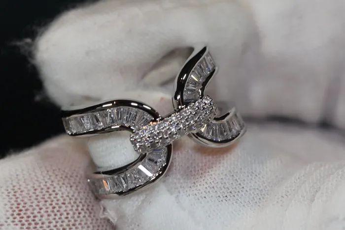 Rings Baguette Diamond Ring Womens Engagement Ring Mens Iced Out Rings Lab Diamonds London