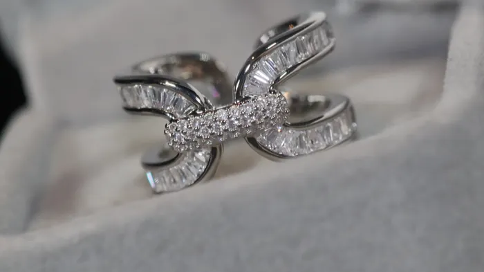 Rings Baguette Diamond Ring Womens Engagement Ring Mens Iced Out Rings Lab Diamonds London