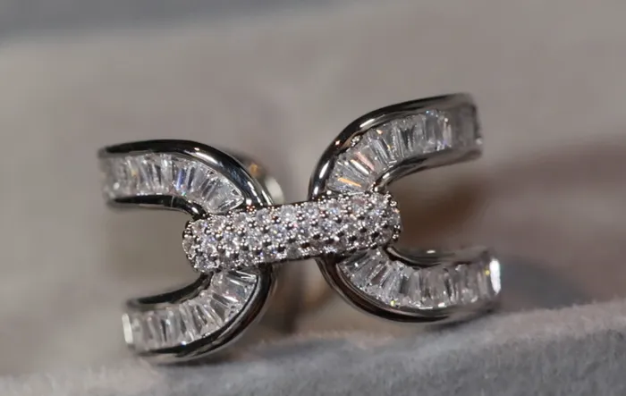 Rings Baguette Diamond Ring Womens Engagement Ring Mens Iced Out Rings Lab Diamonds London