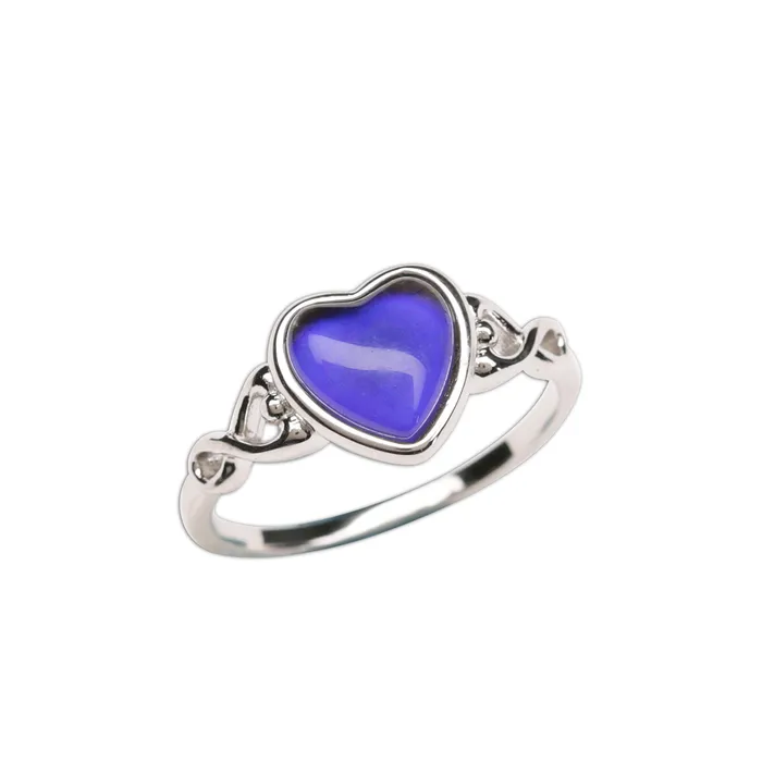 Rings Cherished Moments Sterling Silver Girls Mood Ring Heart