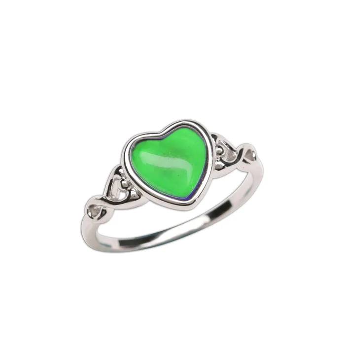 Rings Cherished Moments Sterling Silver Girls Mood Ring Heart
