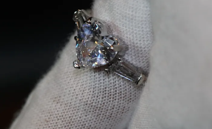 Rings Lab Diamonds London Diamond heart ring Womens Heart Cut Diamond Ring
