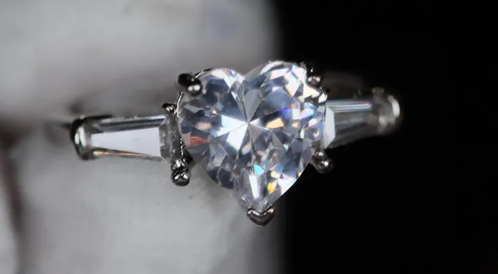 Rings Lab Diamonds London Diamond heart ring Womens Heart Cut Diamond Ring