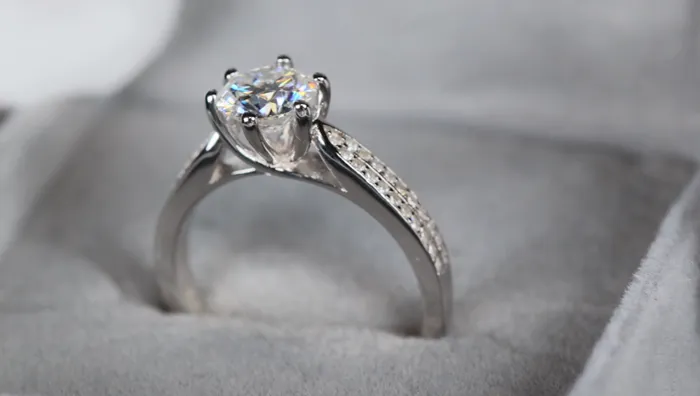 Rings Lab Diamonds London Womens Engagement Ring Moissanite Ring For Women