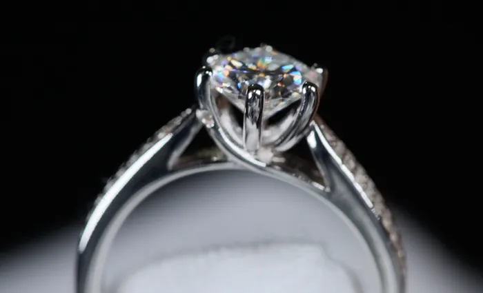 Rings Lab Diamonds London Womens Engagement Ring Moissanite Ring For Women