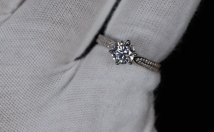 Rings Lab Diamonds London Womens Engagement Ring Moissanite Ring For Women