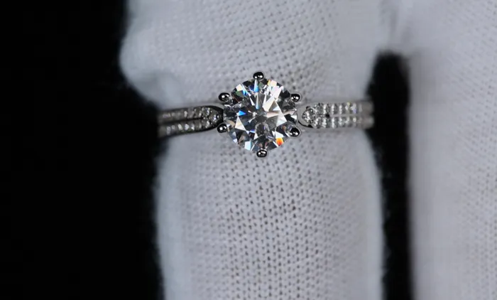 Rings Lab Diamonds London Womens Engagement Ring Moissanite Ring For Women