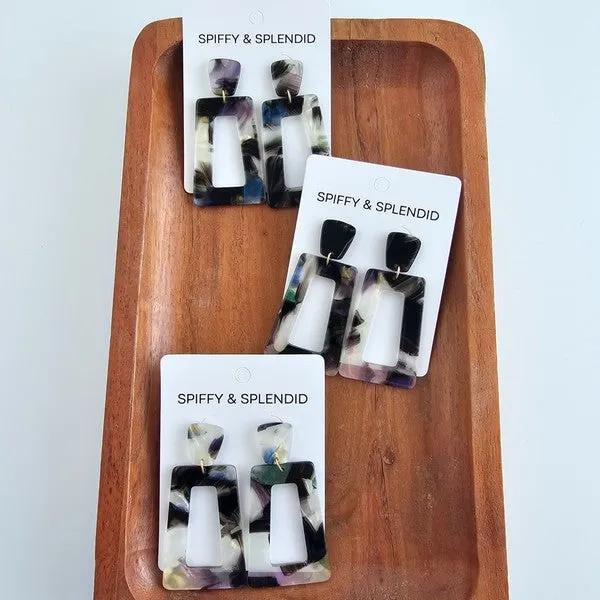 Spiffy Splendid Avery Earrings Midnight Opal Earrings