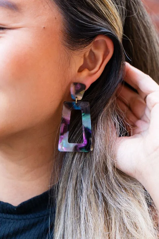 Spiffy Splendid Avery Earrings Midnight Opal Earrings