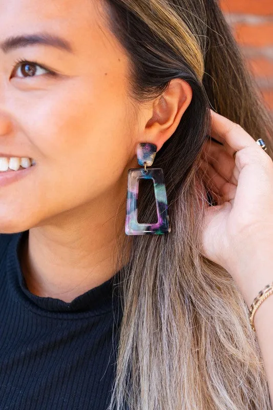 Spiffy Splendid Avery Earrings Midnight Opal Earrings