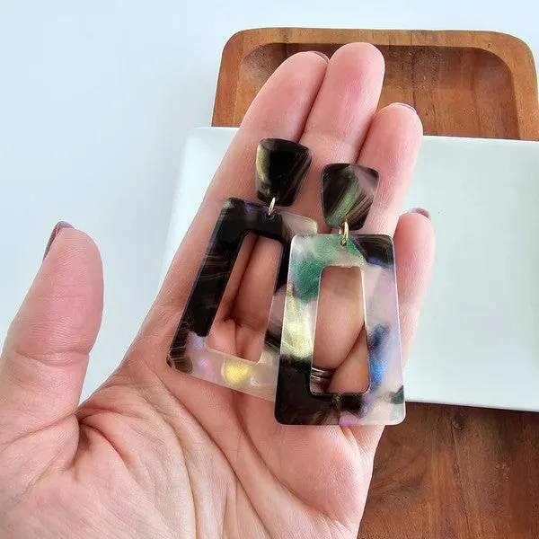 Spiffy Splendid Avery Earrings Midnight Opal Earrings