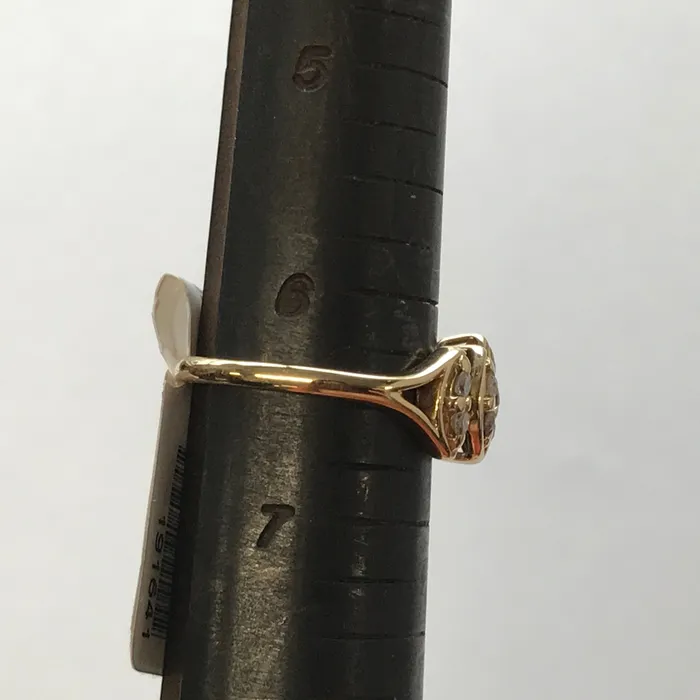 STA C Ladies 11 RBC Marquise Cut Diamond Anniversary Wedding Band in 14K Yellow Gold Preowned item 191641 Rings