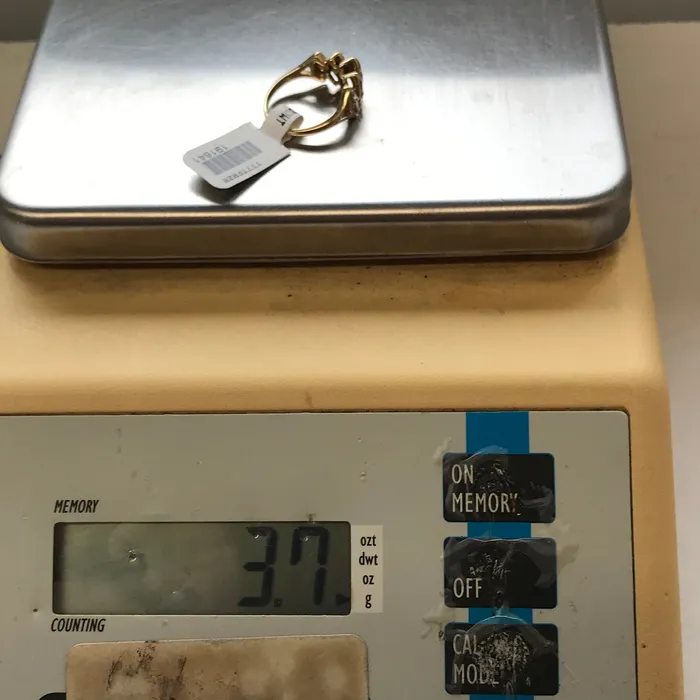 STA C Ladies 11 RBC Marquise Cut Diamond Anniversary Wedding Band in 14K Yellow Gold Preowned item 191641 Rings