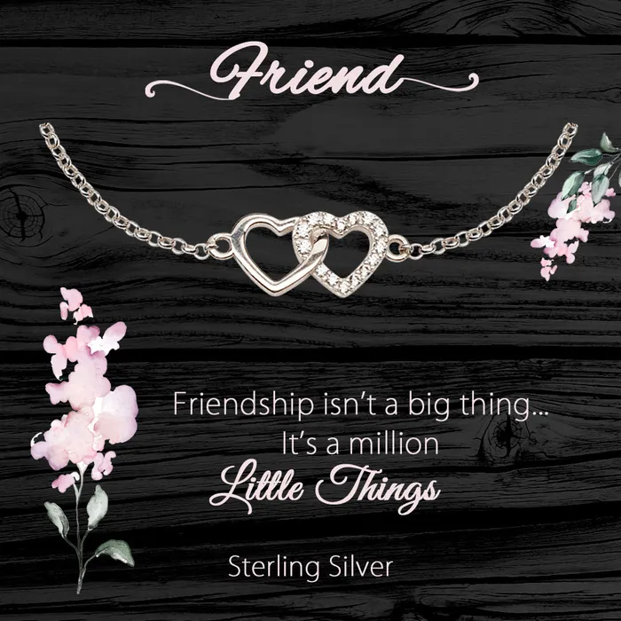 Sterling Silver Meaningful Necklace and Bracelets for Friendship Gift Cherished Moments Necklaces Sterling Silver Meaningful Necklace and Bracelets for Friendship Gift Cherished Moments Necklaces