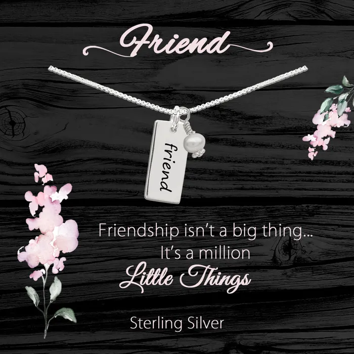 Sterling Silver Meaningful Necklace and Bracelets for Friendship Gift Cherished Moments Necklaces Sterling Silver Meaningful Necklace and Bracelets for Friendship Gift Cherished Moments Necklaces