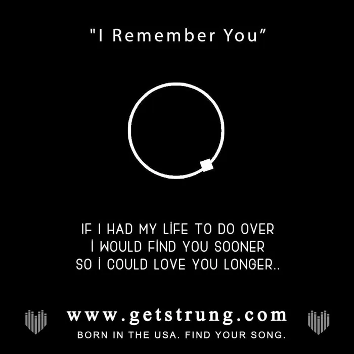 Strung Necklaces SPIKED HEART I REMEMBER YOU