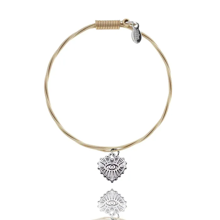 Strung Necklaces SPIKED HEART I REMEMBER YOU