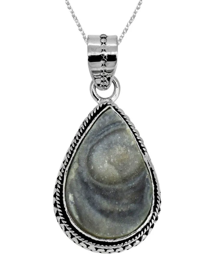YoTreasure 153 Desert Druzy Quartz Gemstone Chain Pendant Necklaces