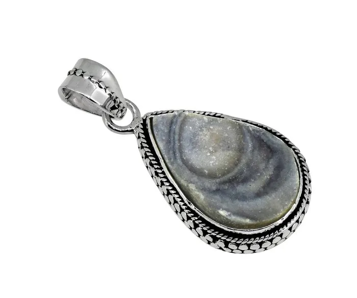 YoTreasure 153 Desert Druzy Quartz Gemstone Chain Pendant Necklaces