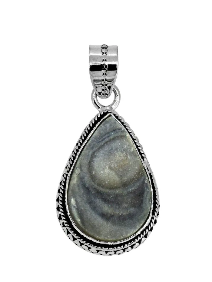 YoTreasure 153 Desert Druzy Quartz Gemstone Chain Pendant Necklaces