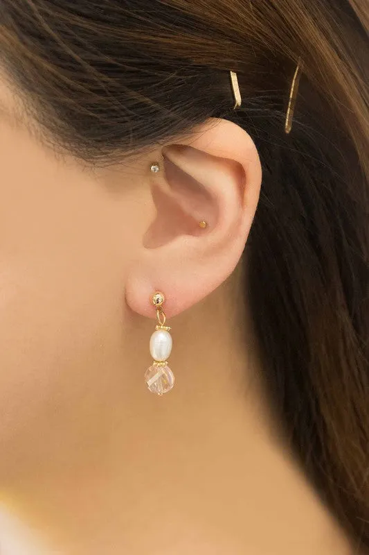 Zaina Pearl Earrings Lovoda Earrings