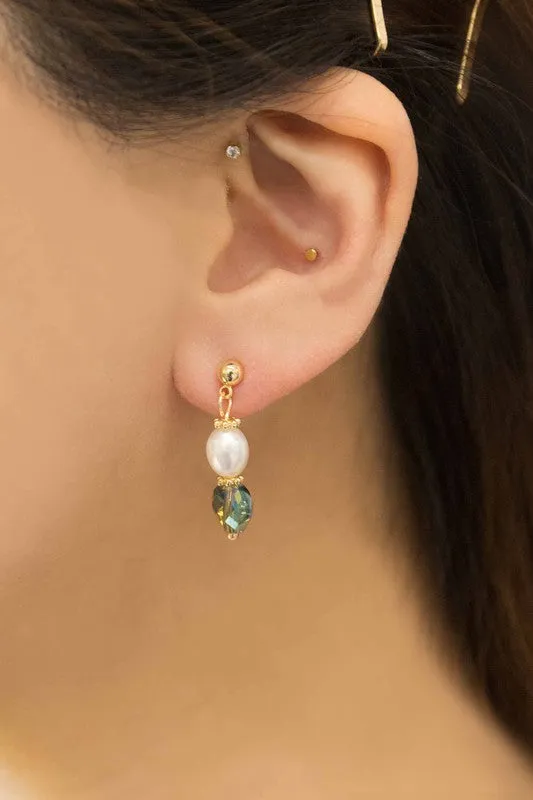 Zaina Pearl Earrings Lovoda Earrings