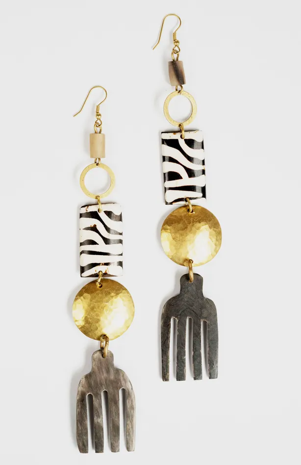 African Earrings Handmade African Jewelry Mwassus Jewelry Earrings