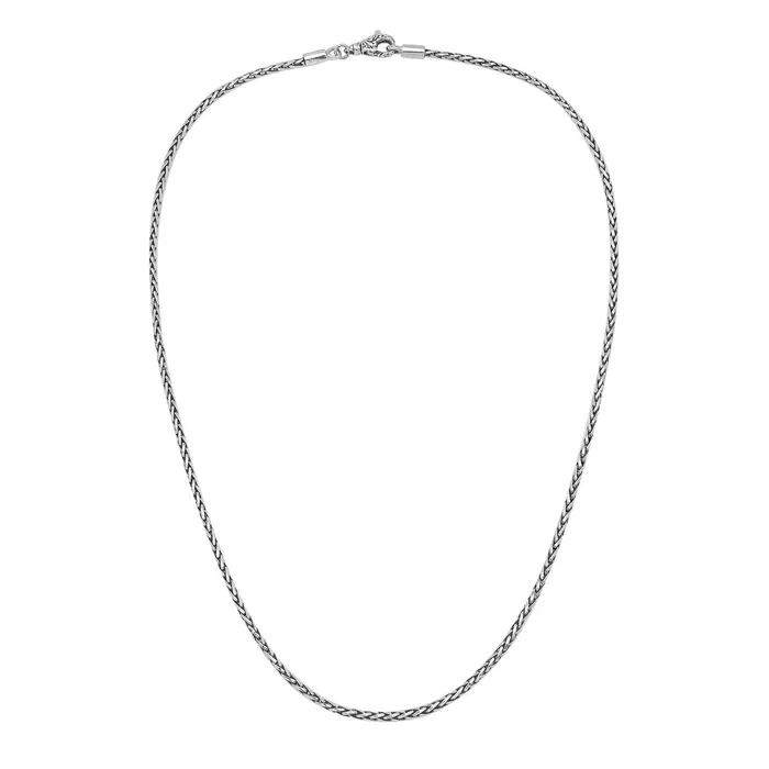 Bali Designs Sterling Silver 3mm 24 Wheat Chain Rings Bali Designs Sterling Silver 3mm 24 Wheat Chain Rings