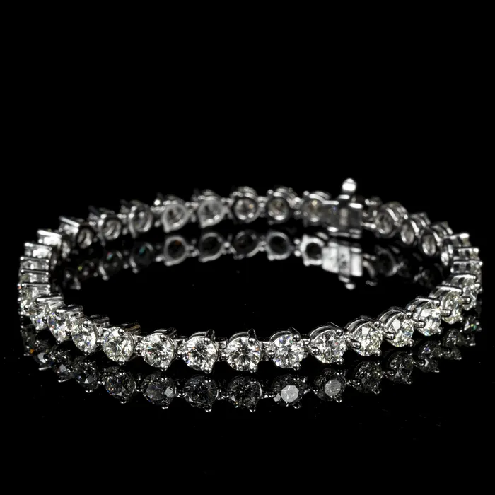 Beauvince Beauvince 3 Prong Diamond Tennis Bracelet 1047 ct Diamonds in Platinum Bracelets