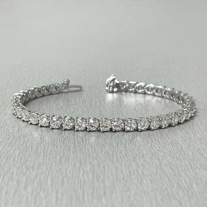 Beauvince Beauvince 3 Prong Diamond Tennis Bracelet 1047 ct Diamonds in Platinum Bracelets