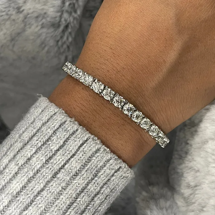 Beauvince Bracelets Beauvince Diamond Tennis Bracelet 1501 ct Diamonds in White Gold