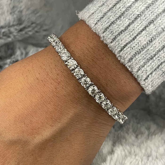 Beauvince Bracelets Beauvince Diamond Tennis Bracelet 1501 ct Diamonds in White Gold
