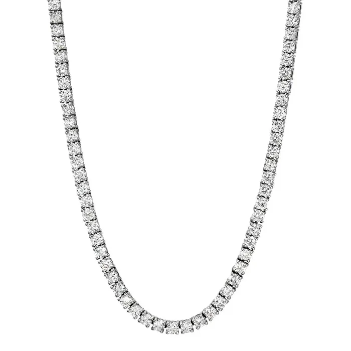 Beauvince Necklaces Tennis Necklace 1002 ct GH VVSVS Diamonds in 18K White Gold Beauvince Necklaces Tennis Necklace 1002 ct GH VVSVS Diamonds in 18K White Gold