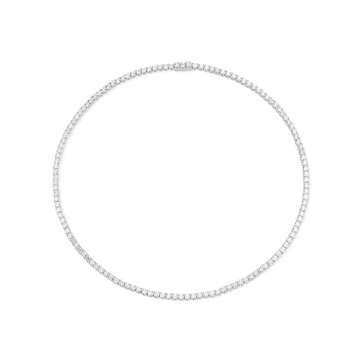 Beauvince Necklaces Tennis Necklace 1002 ct GH VVSVS Diamonds in 18K White Gold