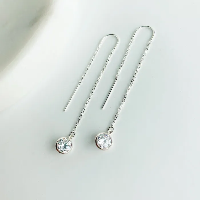 Collette Threader Earrings Pair Grayling Earrings