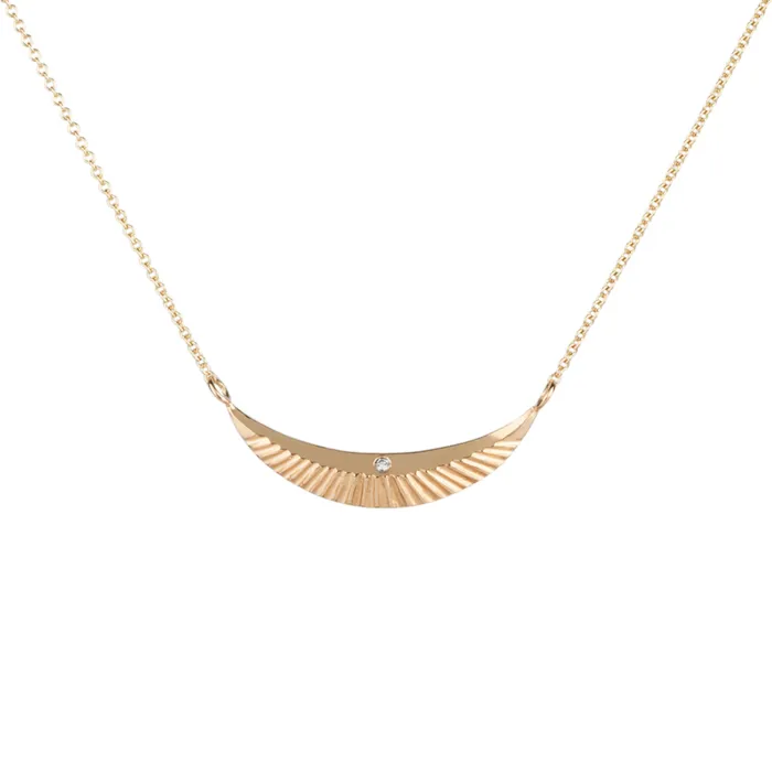 Corey Egan Necklaces Gold and Diamond Icarus Necklace