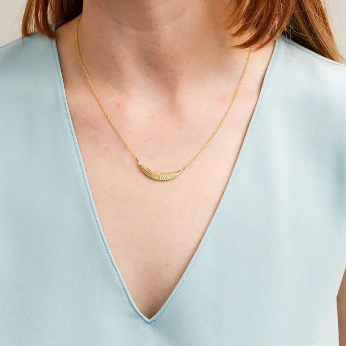 Corey Egan Necklaces Gold and Diamond Icarus Necklace