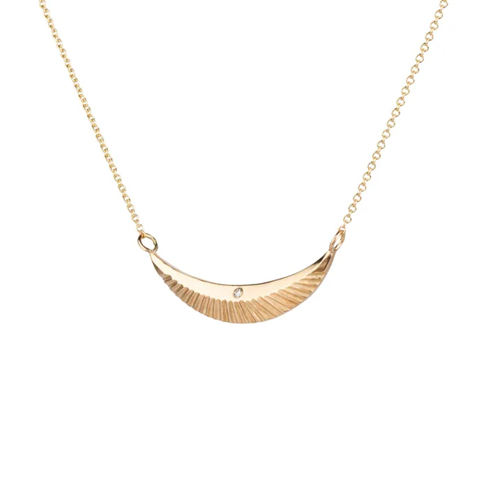 Corey Egan Necklaces Gold and Diamond Icarus Necklace